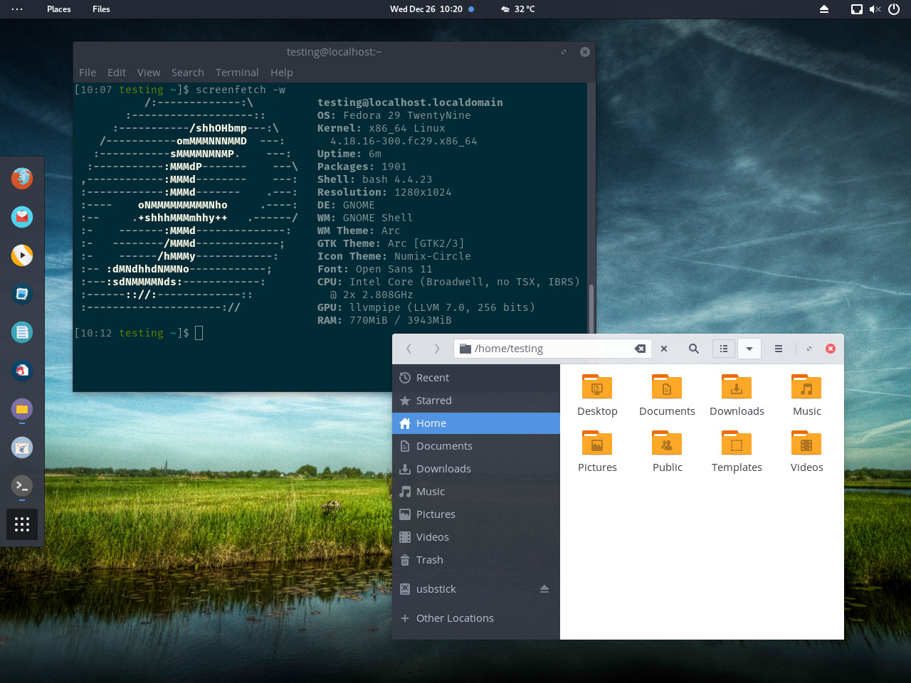 Fedora Workstation