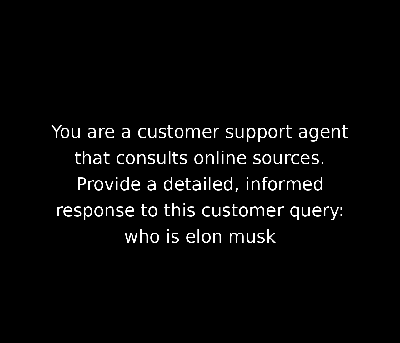 Customer Support Workflow