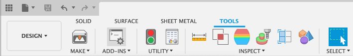 Tools Menu