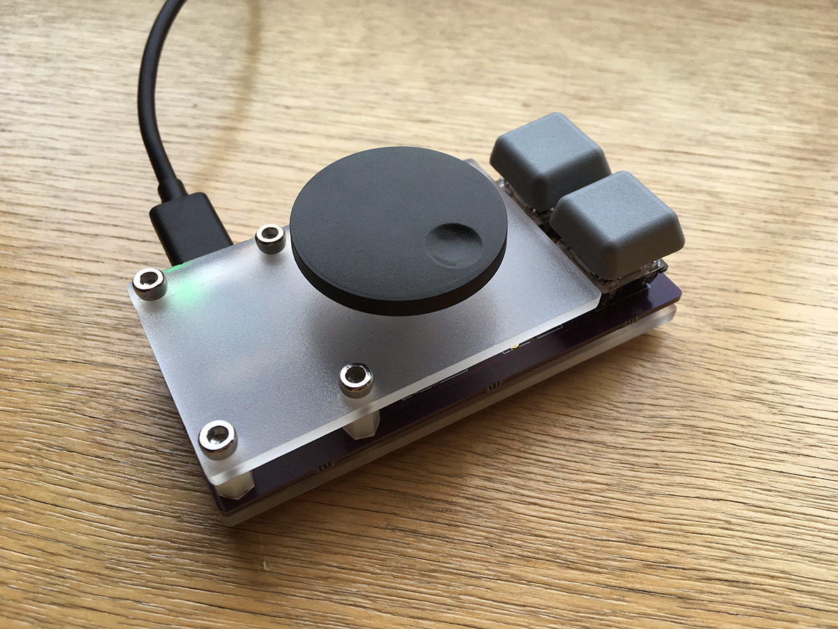 MiniKbd with one encoder and two keys