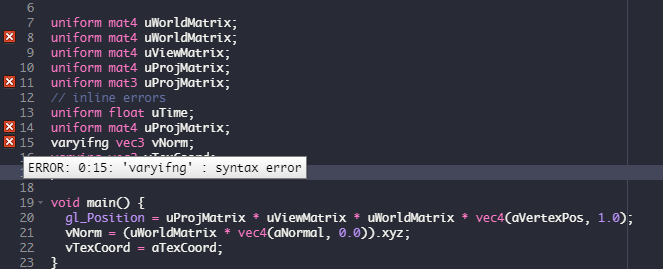 Inline-Errors