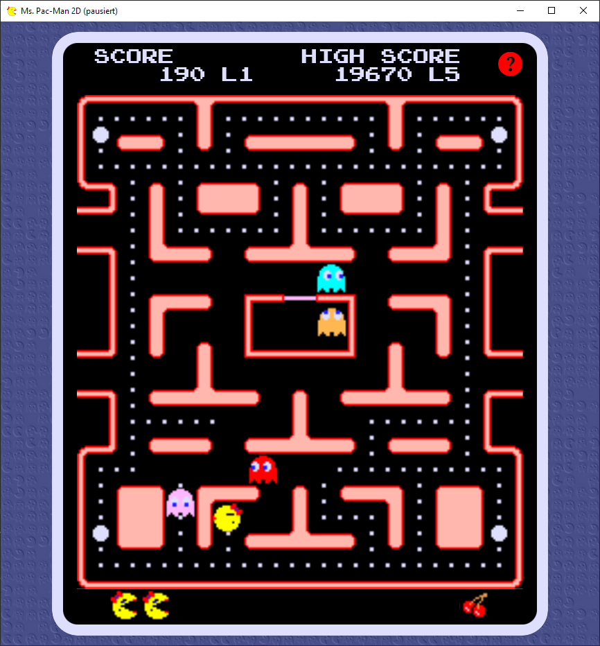 Ms. Pac-Man Play Scene