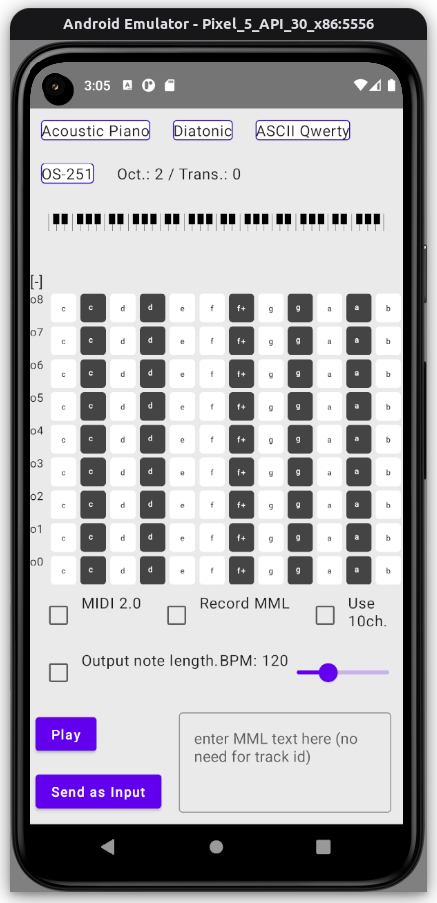 OS251 as MidiDeviceService