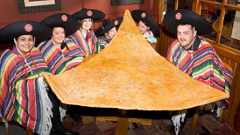 Massive tortilla chip