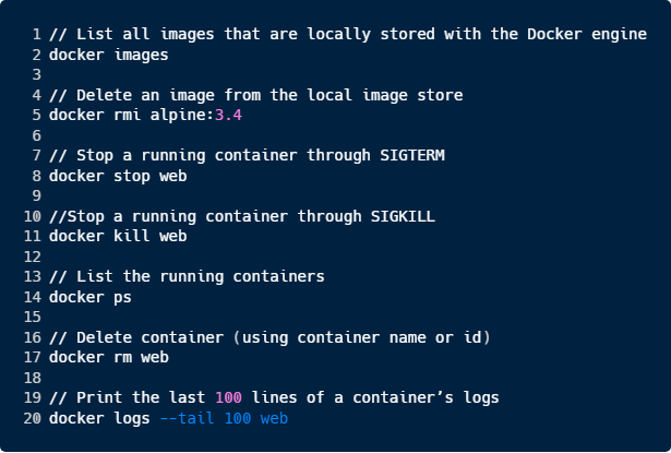 Docker Commands