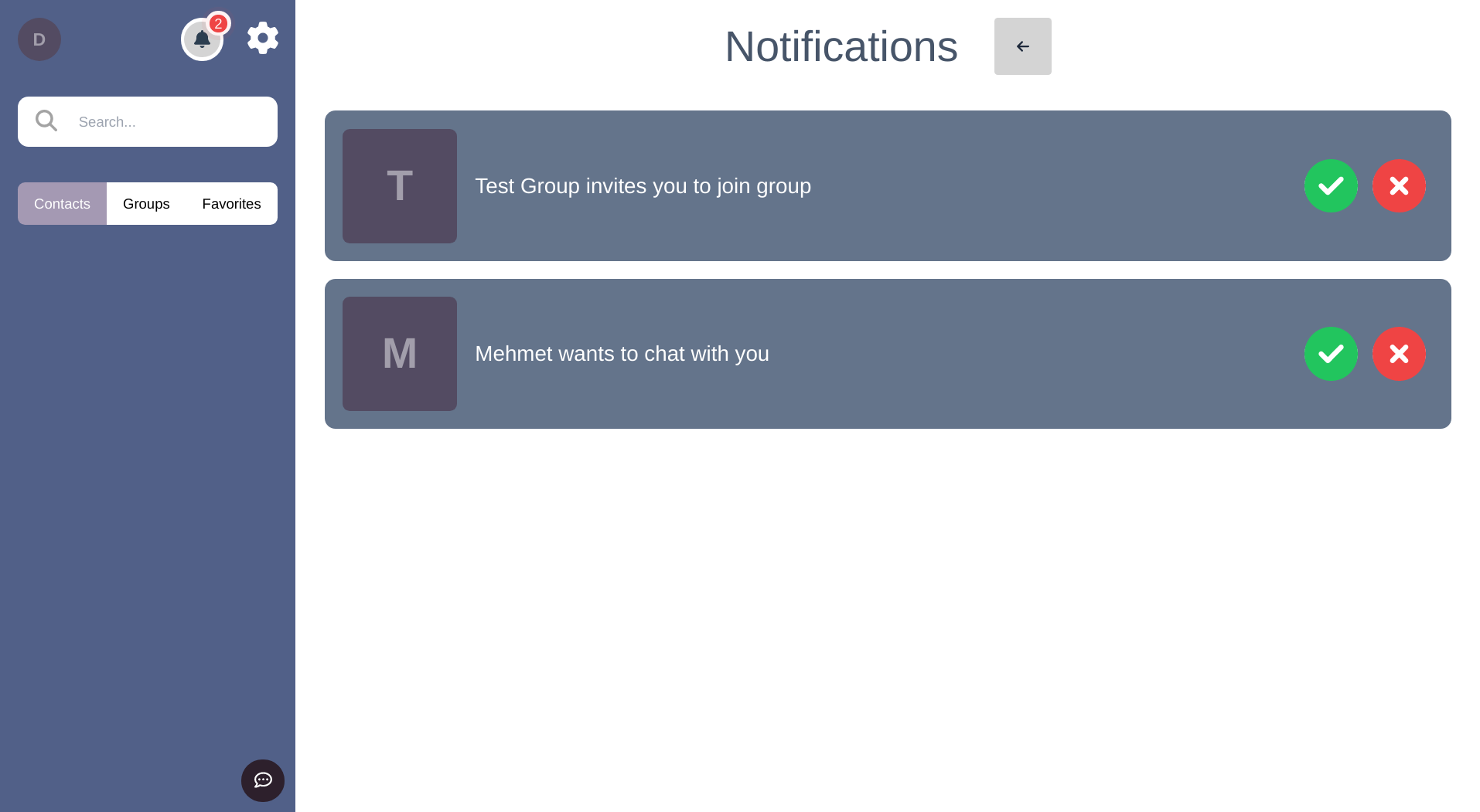 notifications