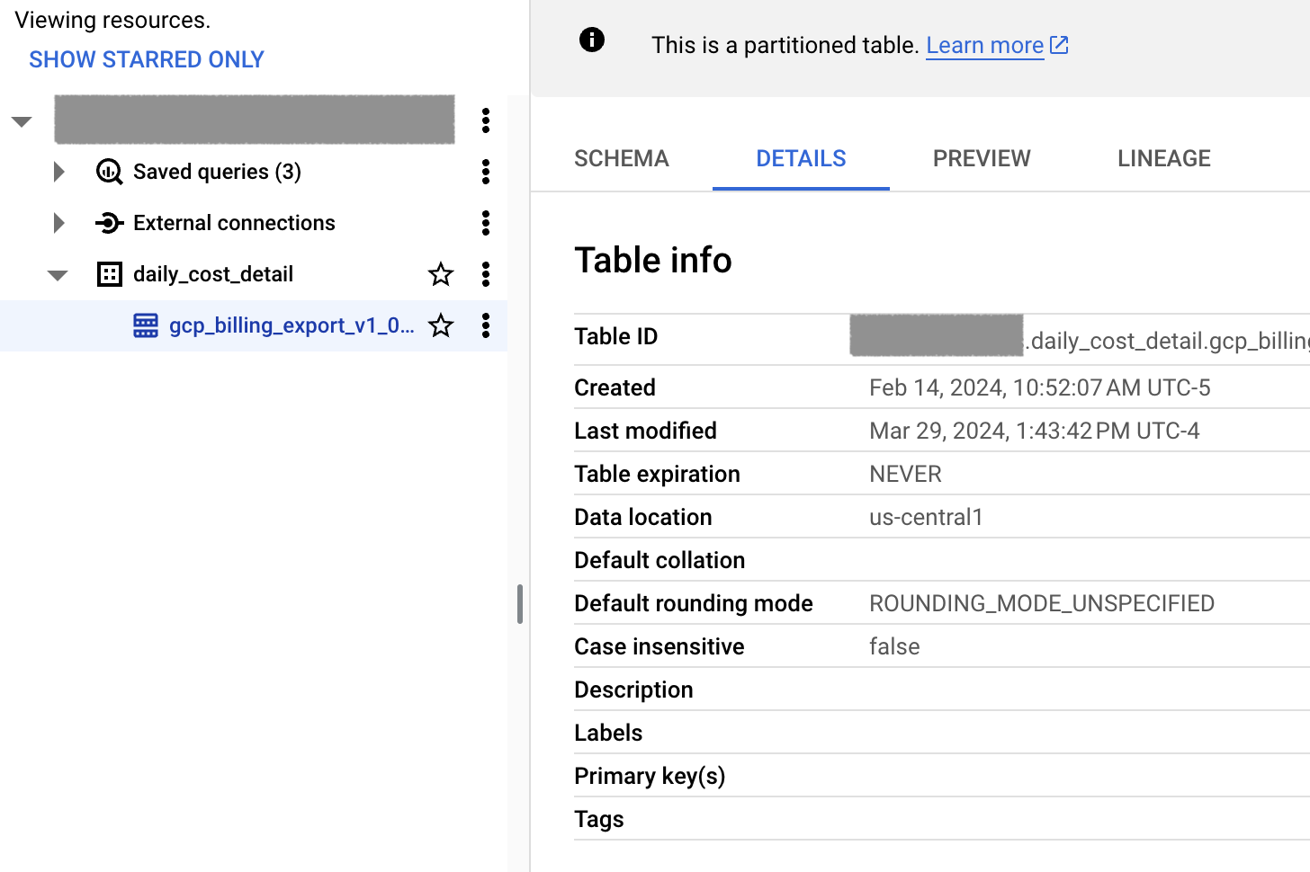 BigQuery example image