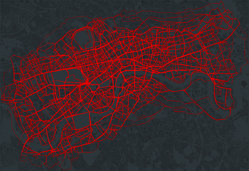 Datashader plot