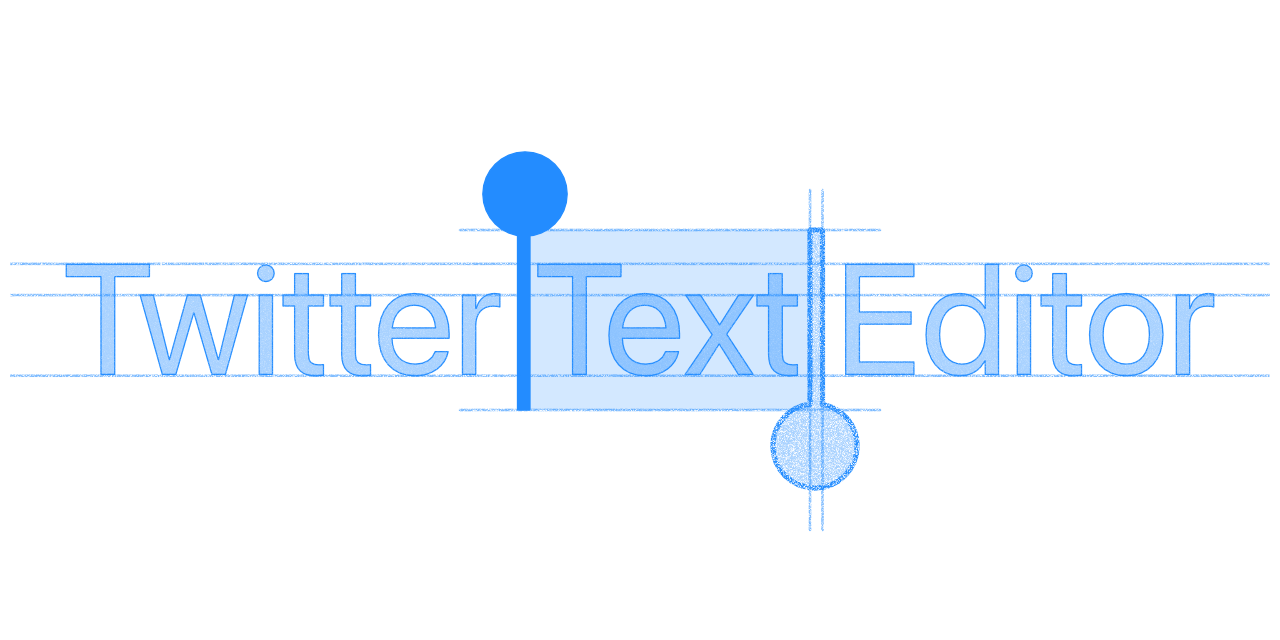 Twitter Text Editor