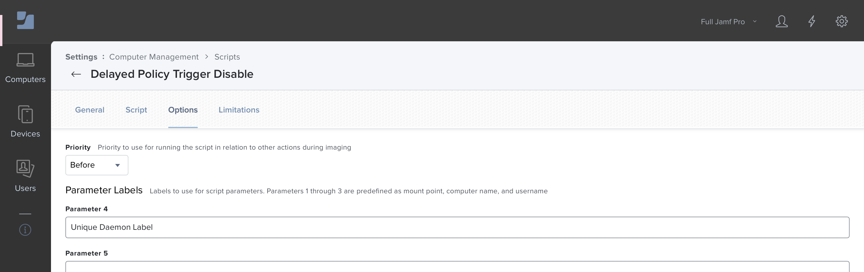 Delayed Policy Trigger Create