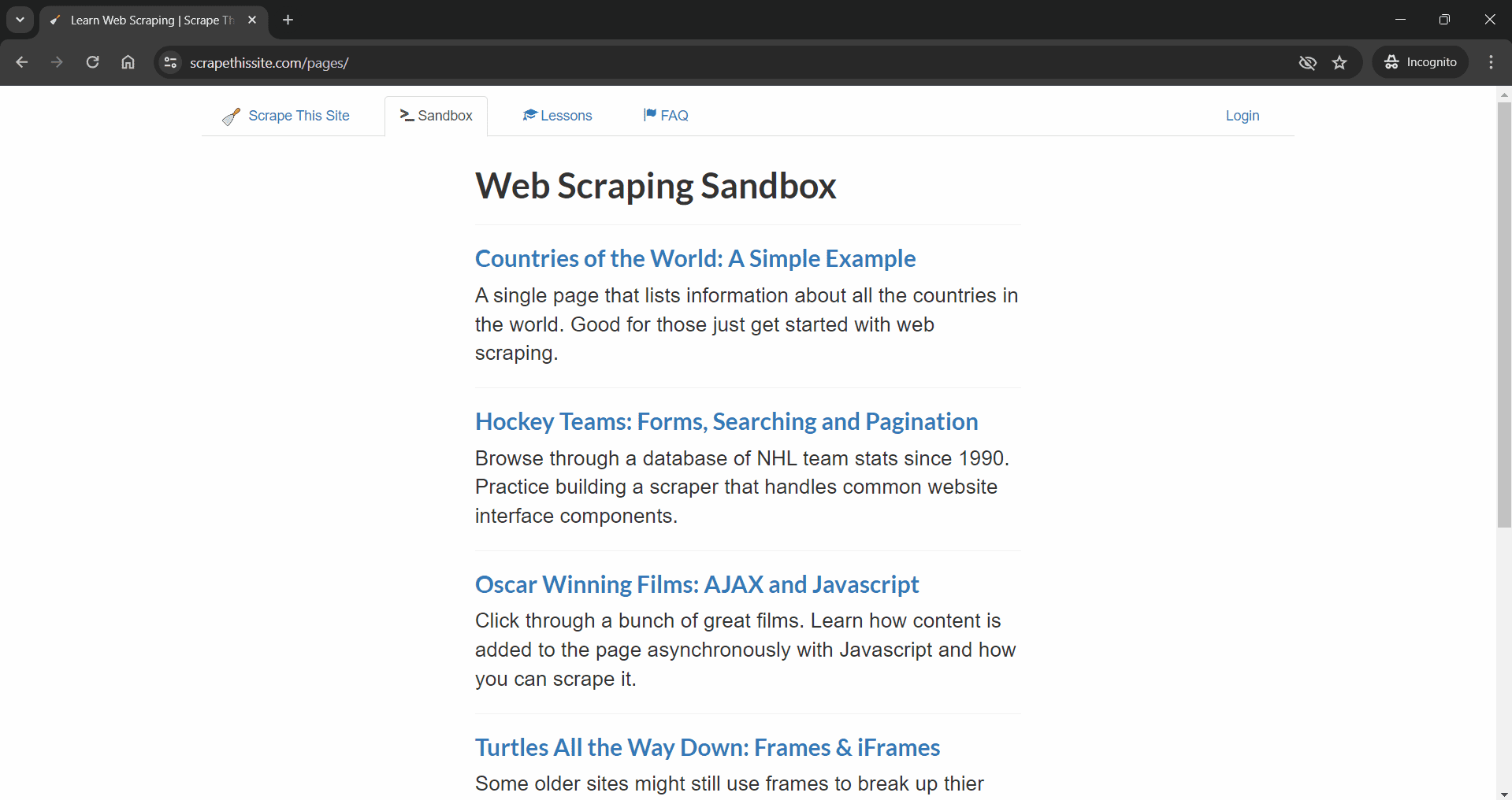 Web Scraper Web Application