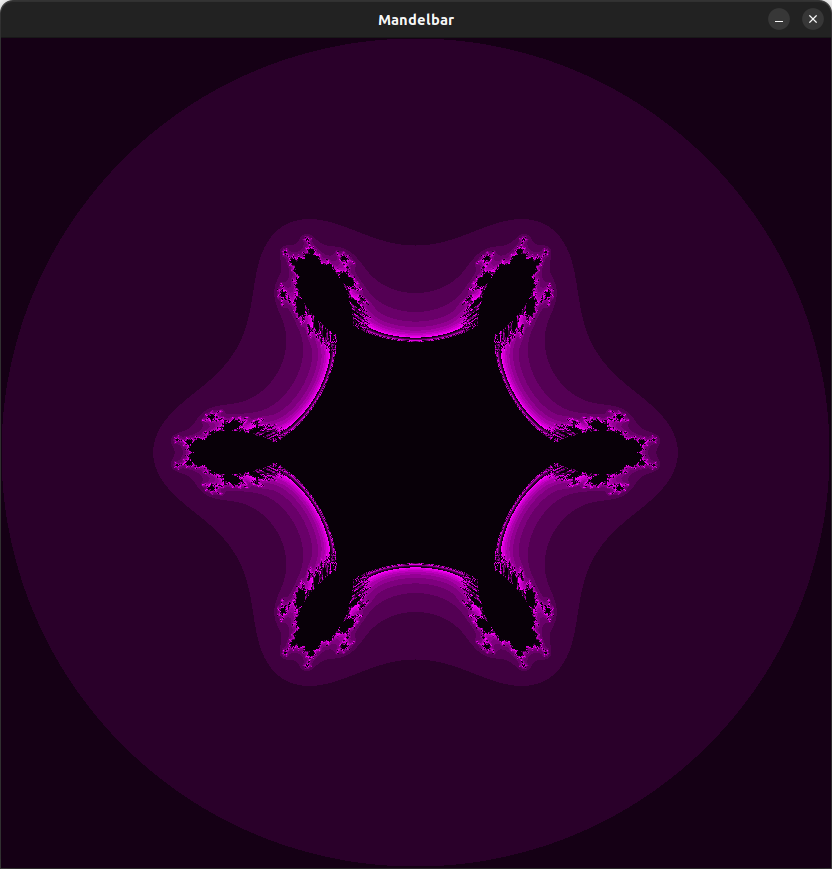 Fractal Mandelbar