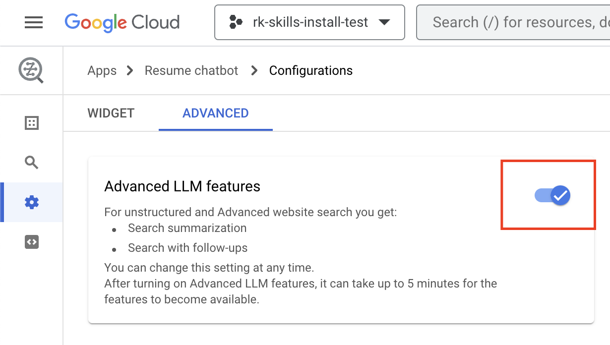 Advanced LLM features