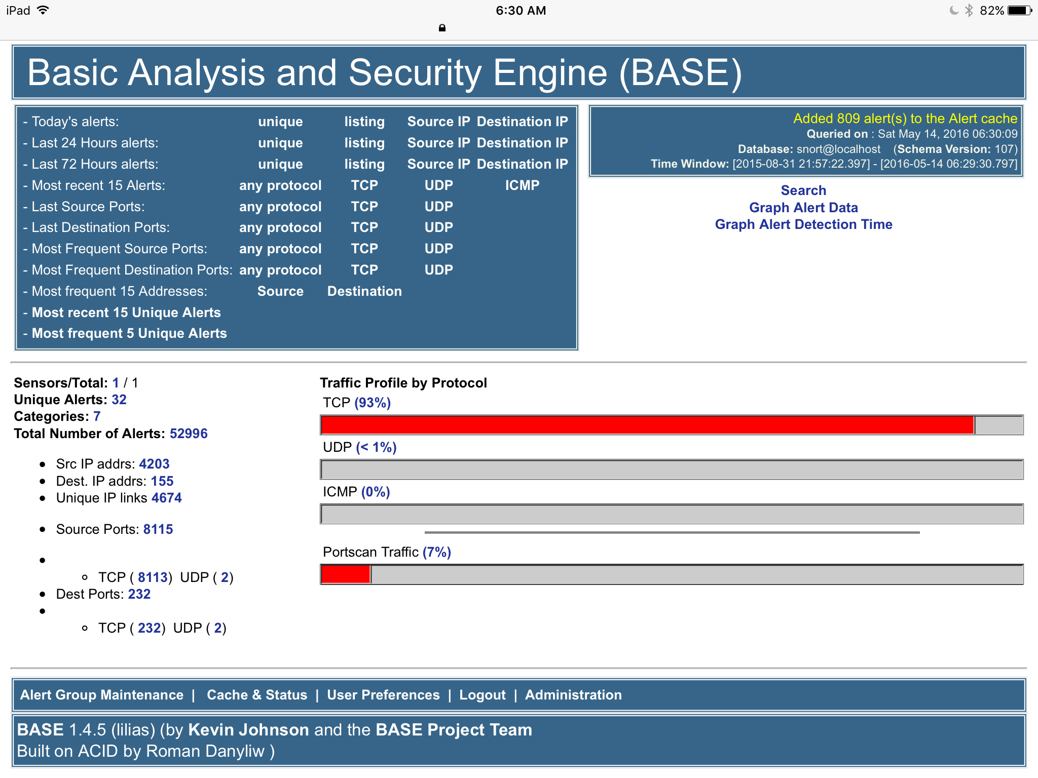 snort+BASE Overview