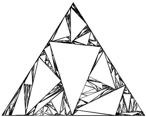 Random Sierpinski Gasket