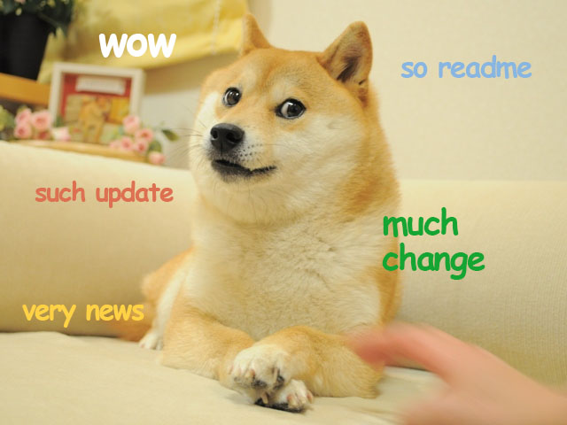 Much update