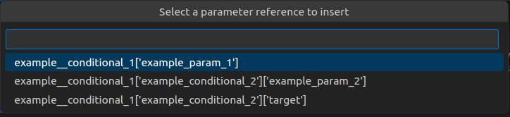 Demo feature insert param filter