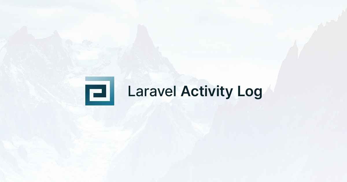 Social Card of Laravel Activity Log