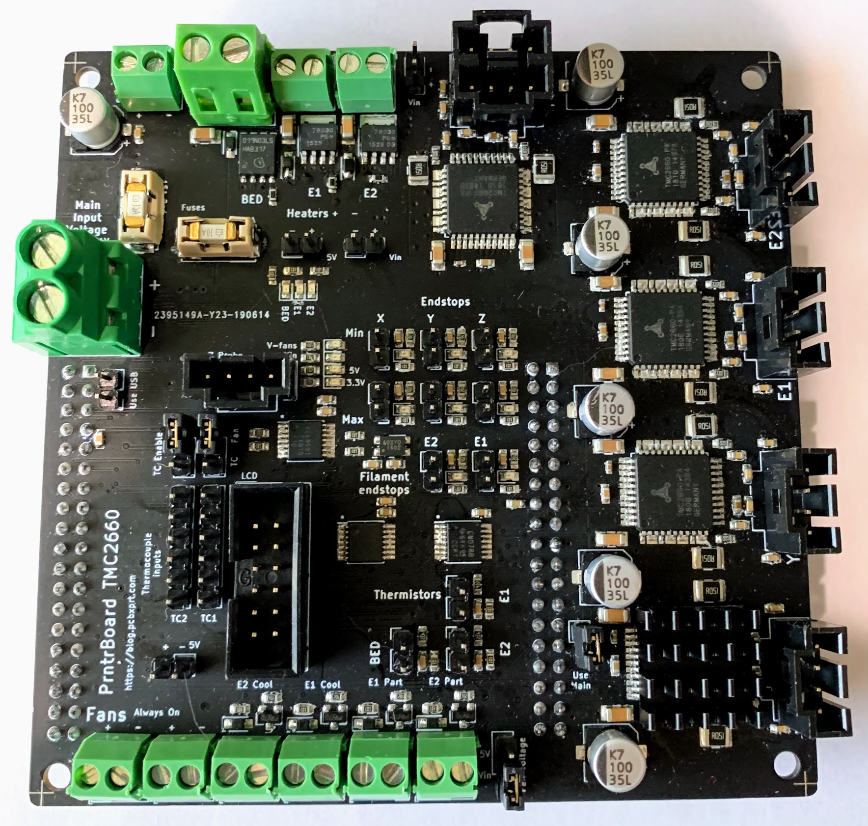 Picture of Rev2 Kicad Rendering