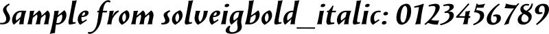 solveigbold_italic