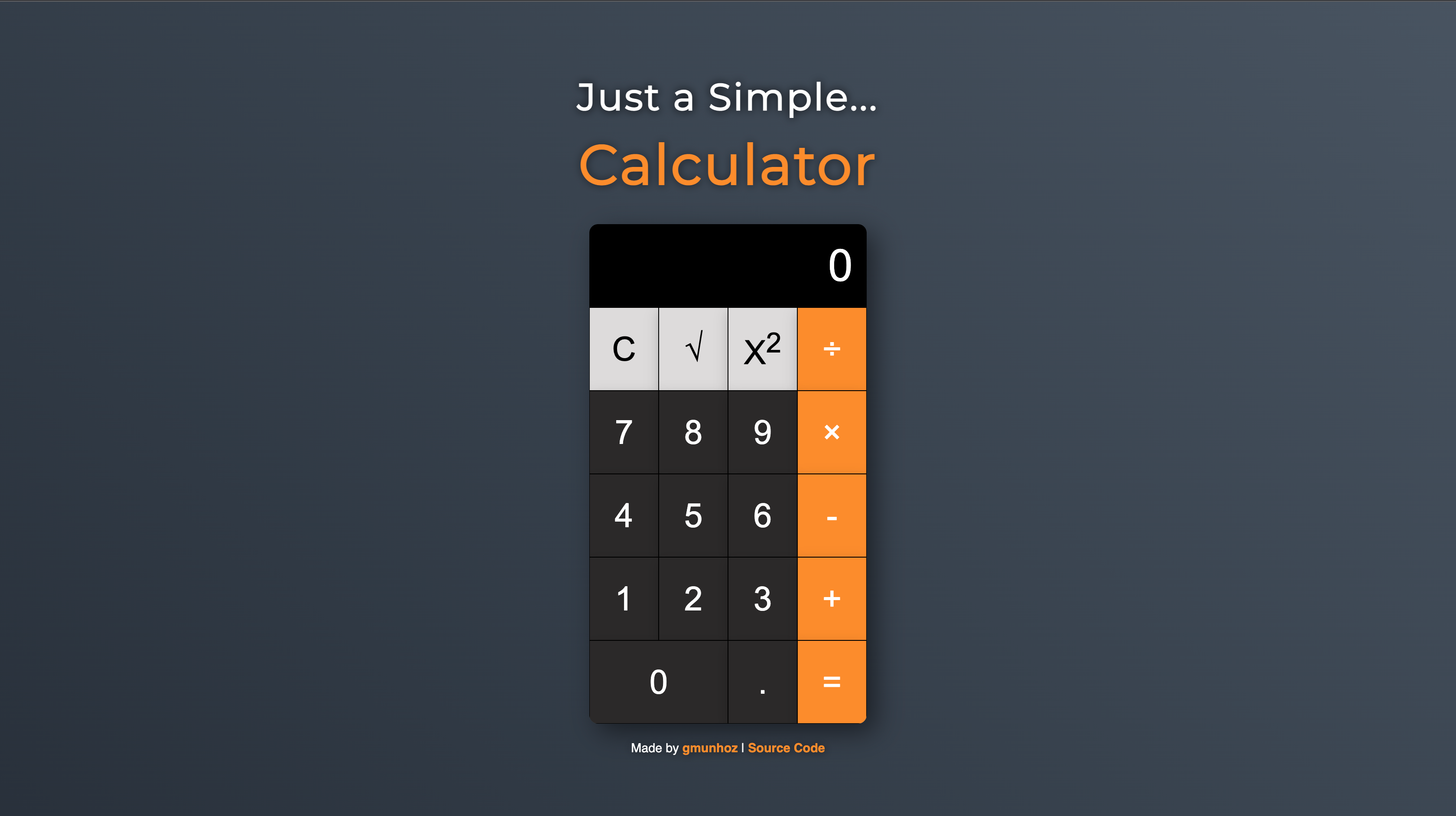 Calculator Preview