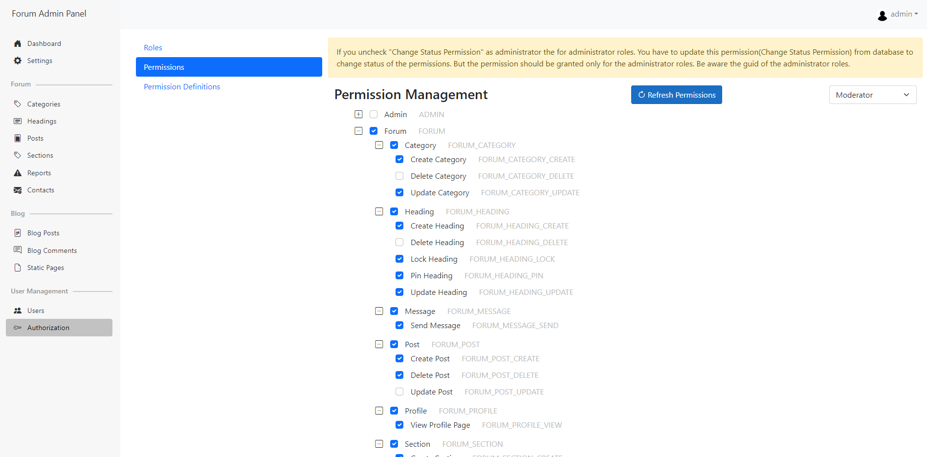 Permission Management