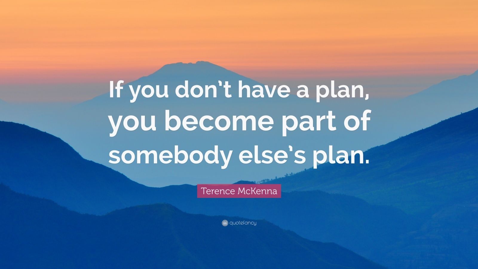 make a plan