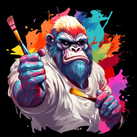 ink monkey logo