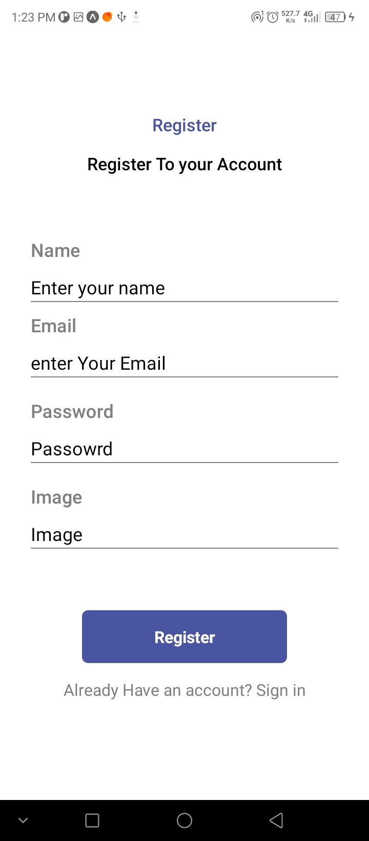 Calculator Interface