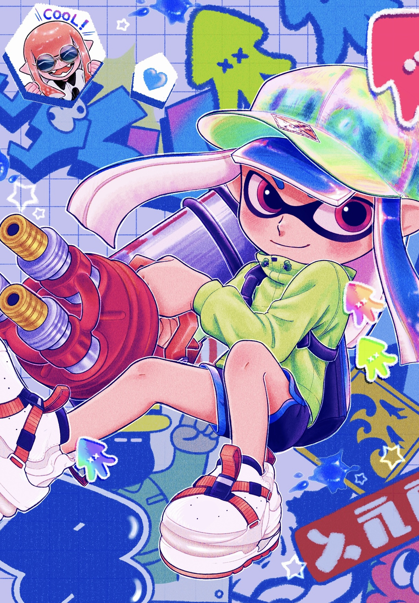 Splatton pic, and It's from the pixiv.