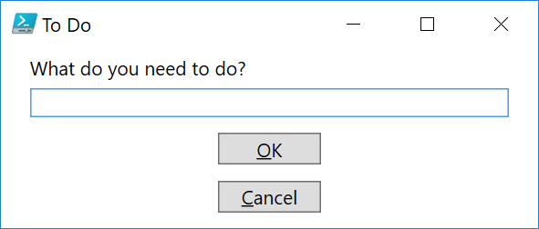 input box