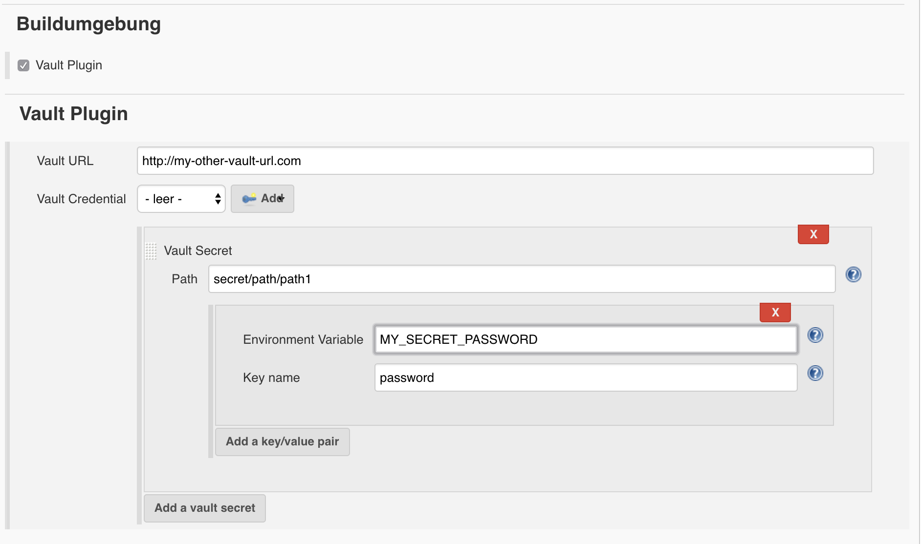 Job Configuration