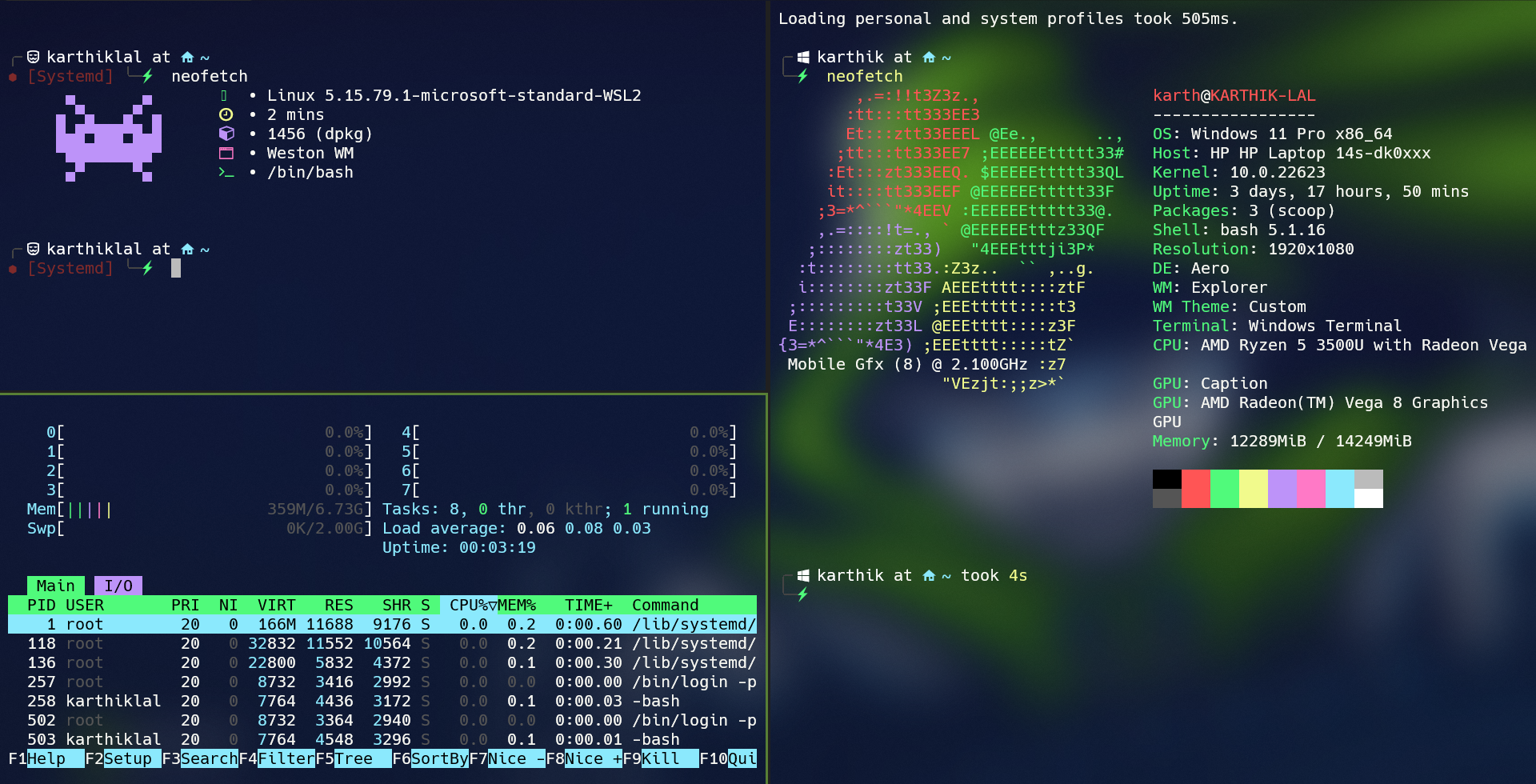 Terminal Preview