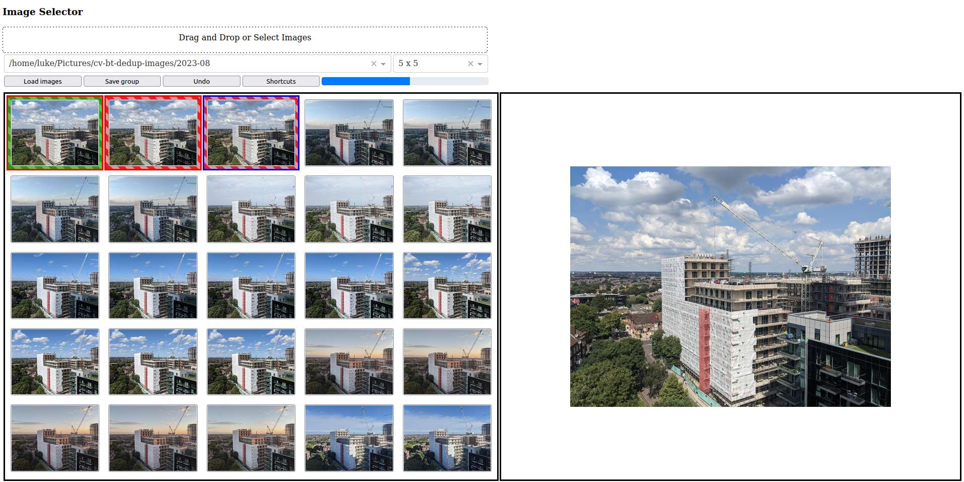 Image Selector Example