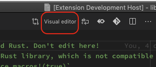 Click Visual Editor