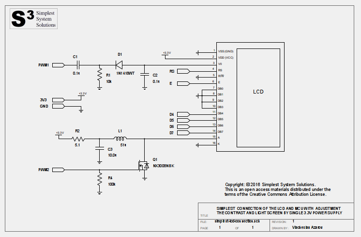 LCD Schematic