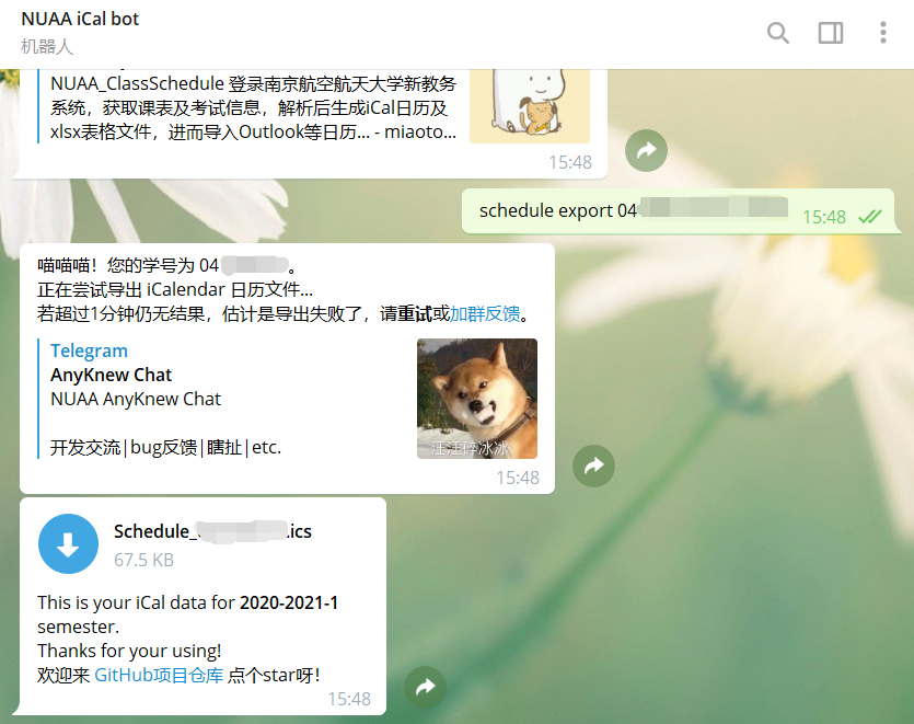 Telegram bot