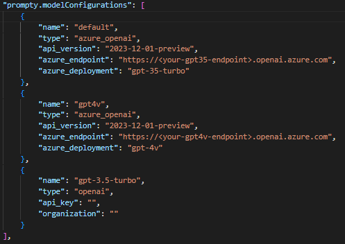 ModelConfigurationSettings