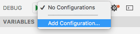 add launch configuration