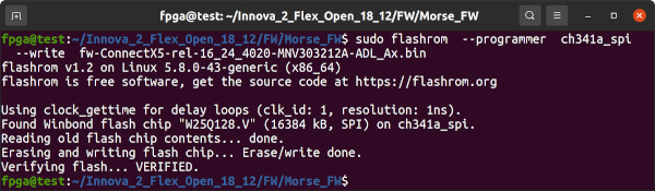 flashrom write