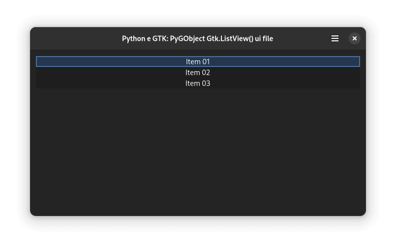 Gtk.ListView