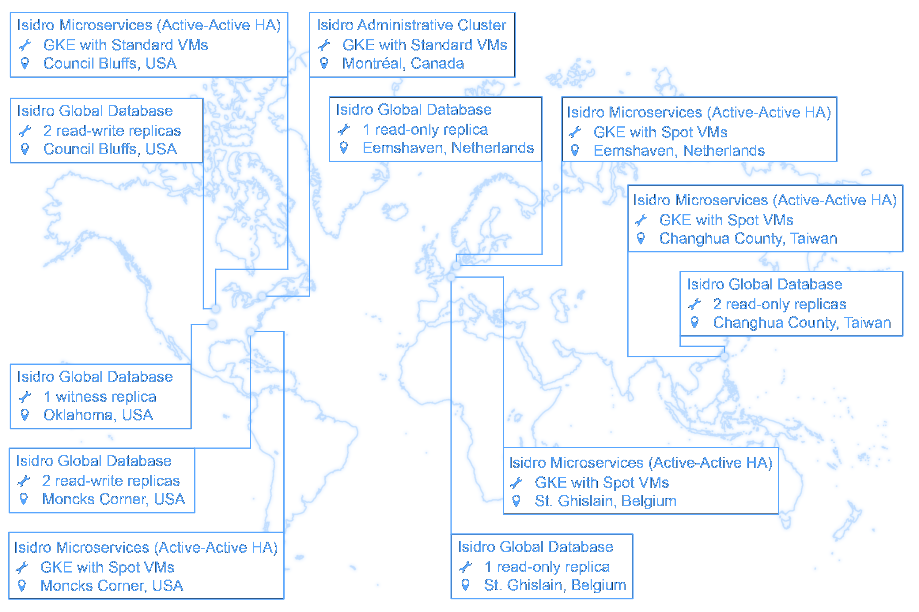 Isidro Map