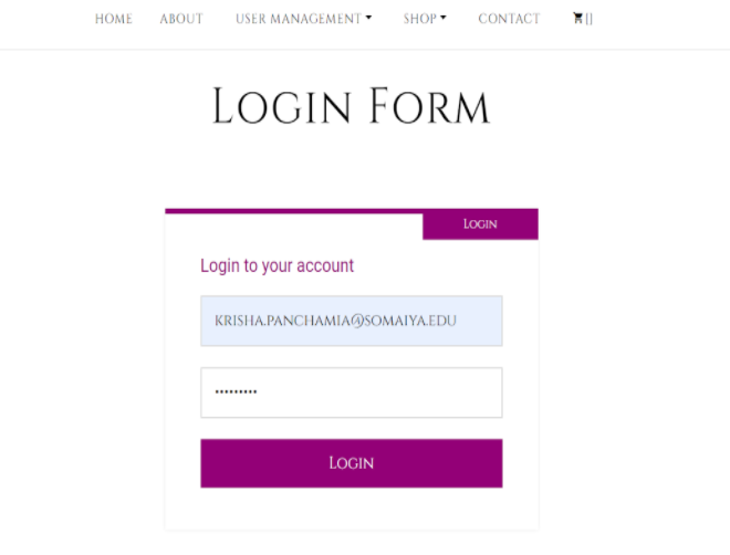 login