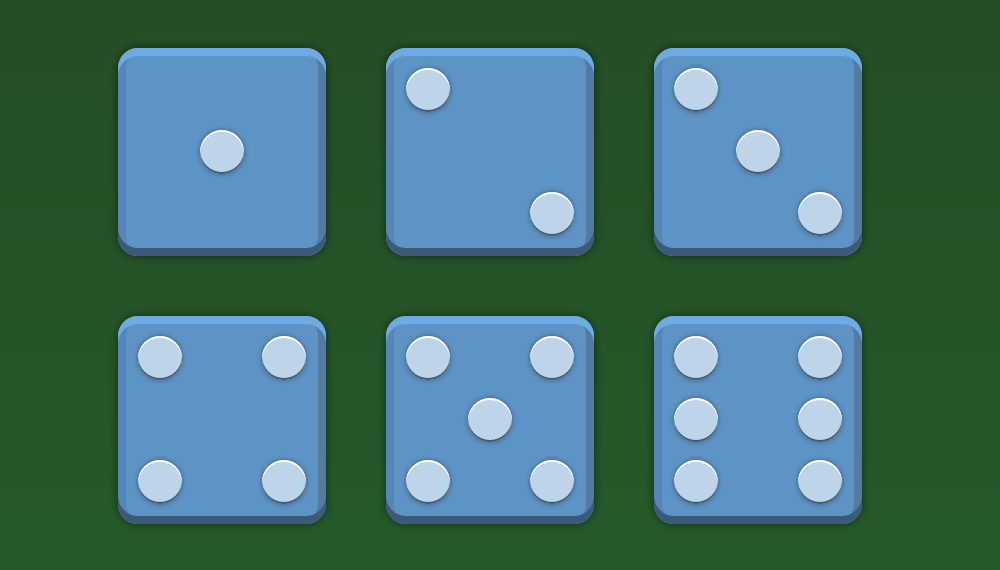 Flexbox Dice