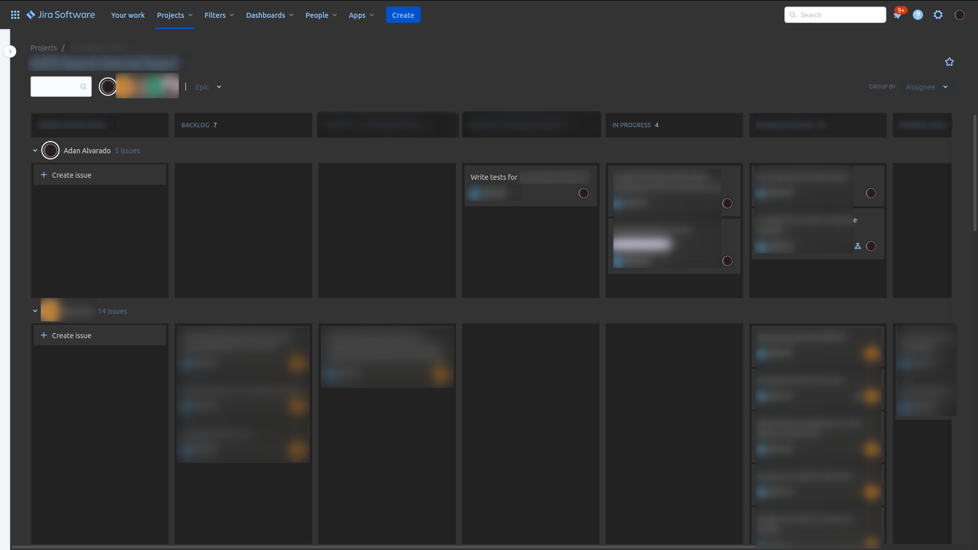 Preview of Jira Dark Gray