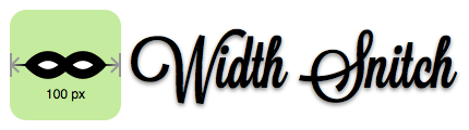 Width Snitch logo