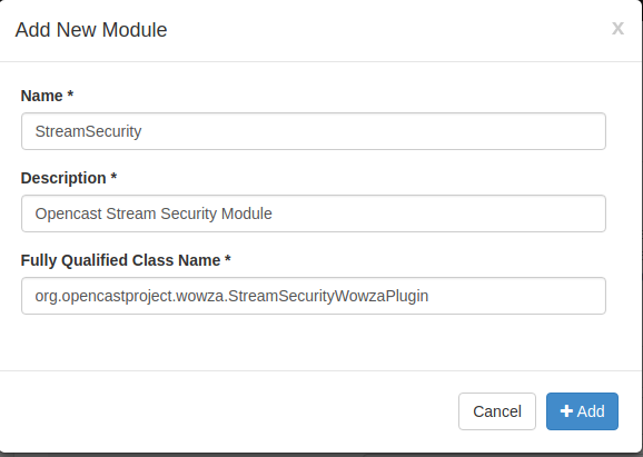 new module