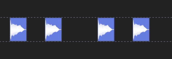 Legato Stacking for Current Tracks