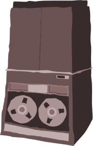 flipped tape machine