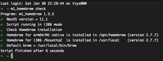 m1_homebrew check for i386